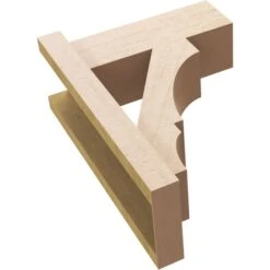 5 1/2-in W X 12-in D X 16-in H Balboa Block Rough Cedar Woodgrain TimberThane Outlooker, Primed Tan -ZORO Materials Sale PCI20Enterprises20dba20Ekena20Millwork 2131161xx05xxf2fe09