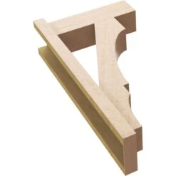 5 1/2-in W X 14-in D X 26-in H Balboa Block Rough Cedar Woodgrain TimberThane Outlooker, Primed Tan -ZORO Materials Sale PCI20Enterprises20dba20Ekena20Millwork 2131167xx05xxdee2a0