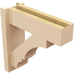 5 1/2-in W X 16-in D X 16-in H Balboa Block Rough Cedar Woodgrain TimberThane Outlooker, Primed Tan -ZORO Materials Sale PCI20Enterprises20dba20Ekena20Millwork 2131168xx04xx07b24d