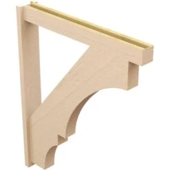 5 1/2-in W X 38-in D X 46-in H Balboa Block Rough Cedar Woodgrain TimberThane Outlooker, Primed Tan -ZORO Materials Sale PCI20Enterprises20dba20Ekena20Millwork 2131219xx04xx7c5b95