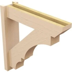 5 1/2-in W X 22-in D X 22-in H Balboa Slat Rough Cedar Woodgrain TimberThane Outlooker, Primed Tan -ZORO Materials Sale PCI20Enterprises20dba20Ekena20Millwork 2131440xx04xxfc021f