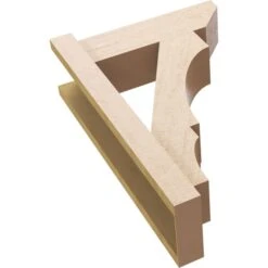 6-in W X 16-in D X 24-in H Balboa Slat Rough Cedar Woodgrain TimberThane Outlooker, Primed Tan -ZORO Materials Sale PCI20Enterprises20dba20Ekena20Millwork 2131495xx05xx058be2