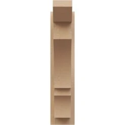 6-in W X 16-in D X 28-in H Balboa Slat Rough Cedar Woodgrain TimberThane Outlooker, Primed Tan -ZORO Materials Sale PCI20Enterprises20dba20Ekena20Millwork 2131496xx02xx2a2b50