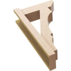 6-in W X 16-in D X 28-in H Balboa Slat Rough Cedar Woodgrain TimberThane Outlooker, Primed Tan -ZORO Materials Sale PCI20Enterprises20dba20Ekena20Millwork 2131496xx05xxa5dd13