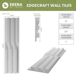 6inW X 24inH X 1inT EdgeCraft Lomond Style Seamless Wall Tile 19 6inW X 24inH X 1inT EdgeCraft Lomond Style Seamless Wall Tile -ZORO Materials Sale PCI20Enterprises20dba20Ekena20Millwork 2154717xx00xxe2ad8d