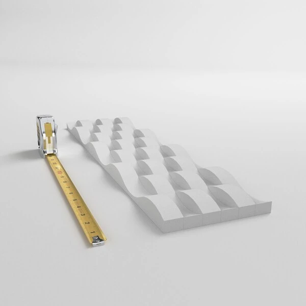 6inW X 24inH X 1inT EdgeCraft Lomond Style Seamless Wall Tile 11 6inW X 24inH X 1inT EdgeCraft Lomond Style Seamless Wall Tile - Image 9