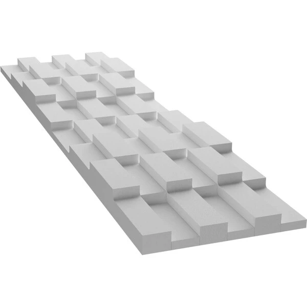 6inW X 24inH X 1inT EdgeCraft Seine Style Seamless Wall Tile, 12PK 9 6inW X 24inH X 1inT EdgeCraft Seine Style Seamless Wall Tile, 12PK - Image 7