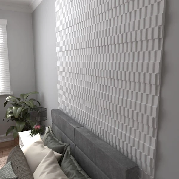 6inW X 24inH X 1inT EdgeCraft Seine Style Seamless Wall Tile, 12PK 5 6inW X 24inH X 1inT EdgeCraft Seine Style Seamless Wall Tile, 12PK - Image 3