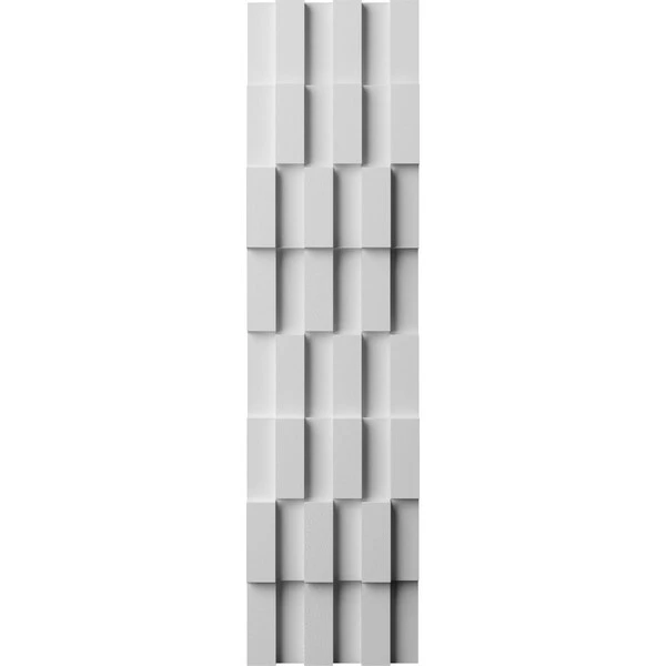 6inW X 24inH X 1inT EdgeCraft Seine Style Seamless Wall Tile, 12PK 3 6inW X 24inH X 1inT EdgeCraft Seine Style Seamless Wall Tile, 12PK