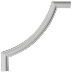 8"W X 8"H X 3/8"P Traditional Panel Moulding Corner (matches Moulding PML00X00TR)