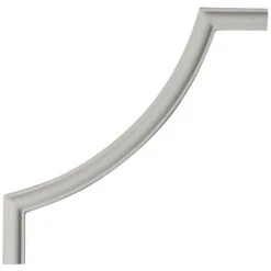 10"W X 10"H X 3/8"P Traditional Panel Moulding Corner (matches Moulding PML00X00TR)