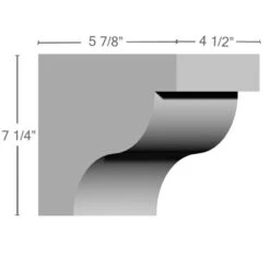 4 1/2"W X 5 7/8"D X 7 1/4"H Traditional Corbel -ZORO Materials Sale PCI20Enterprises20dba20Ekena20Millwork 219863xx00xx516bde