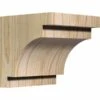 Mediterranean Rough Sawn Corbel, Douglas Fir, 6"W X 6"D X 6"H -ZORO Materials Sale PCI20Enterprises20dba20Ekena20Millwork 426386xx2728e9