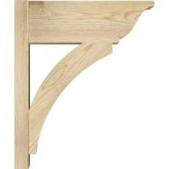 Thorton Rough Sawn Traditional Outlooker, Douglas Fir, 8"W X 20"D X 24"H -ZORO Materials Sale PCI20Enterprises20dba20Ekena20Millwork 450659xx02xx045a76