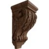 5"W X 5"D X 10"H Medium Acanthus Wood Corbel, Mahogany -ZORO Materials Sale PCI20Enterprises20dba20Ekena20Millwork 479681xx7b66ba