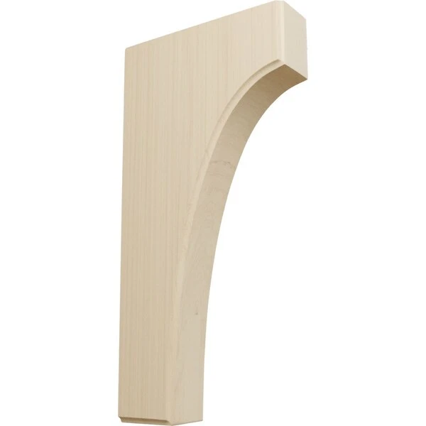 1 3/4"W X 6"D X 12"H Clarksville Bracket, Rubberwood 3 1 3/4"W X 6"D X 12"H Clarksville Bracket, Rubberwood