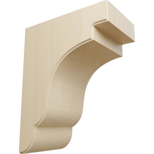 5 1/4"W X 8 1/2"D X 11"H Bedford Bracket, Rubberwood 3 5 1/4"W X 8 1/2"D X 11"H Bedford Bracket, Rubberwood