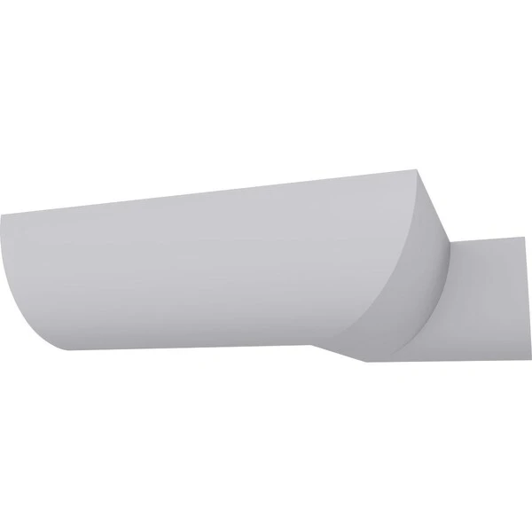 3 7/8"H X 3 7/8"P X 5 1/2"F X 94 1/2"L Cove Crown Moulding 10 3 7/8"H X 3 7/8"P X 5 1/2"F X 94 1/2"L Cove Crown Moulding - Image 8