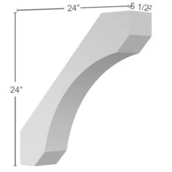 5 1/2"W X 24"D X 24"H Legacy Bracket 8 5 1/2"W X 24"D X 24"H Legacy Bracket -ZORO Materials Sale PCI20Enterprises20dba20Ekena20Millwork 481717xx00xxf9a5c8