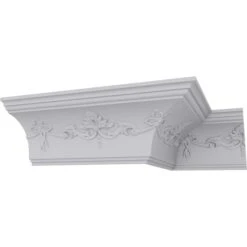 4 1/4"H X 4 1/8"P X 5 7/8"F X 94 1/2"L, (8" Repeat), Sydney Crown Moulding 18 4 1/4"H X 4 1/8"P X 5 7/8"F X 94 1/2"L, (8" Repeat), Sydney Crown Moulding -ZORO Materials Sale PCI20Enterprises20dba20Ekena20Millwork 518839xx04xx8ad8e5