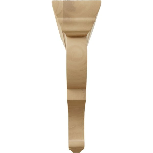 2"W X 4 1/2"D X 8"H Small Rojas Wood Corbel, Cherry 5 2"W X 4 1/2"D X 8"H Small Rojas Wood Corbel, Cherry - Image 3