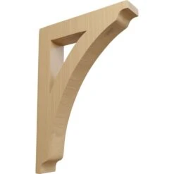 1 3/4"W X 8 1/2"D X 12"H Large Thorton Wood Bracket, Cherry