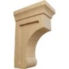 2 1/2"W X 4"D X 6"H Small Gomez Wood Bracket, Cherry -ZORO Materials Sale PCI20Enterprises20dba20Ekena20Millwork 557082xx0ef935