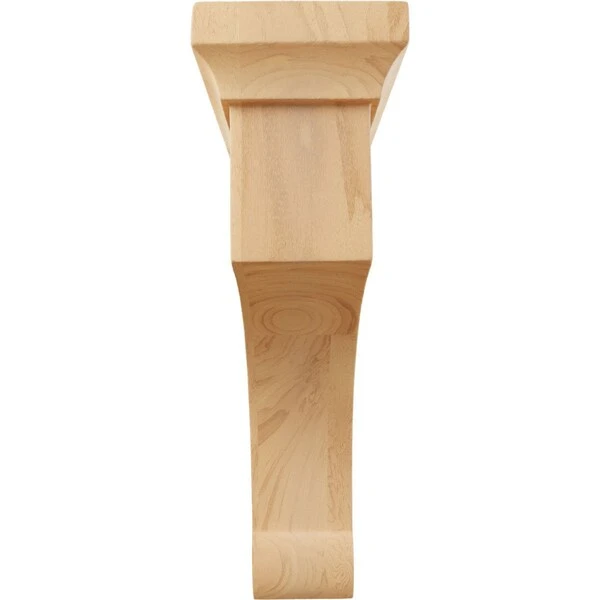 2 1/2"W X 6"D X 8"H Medium Gomez Wood Bracket, Red Oak 5 2 1/2"W X 6"D X 8"H Medium Gomez Wood Bracket, Red Oak - Image 3