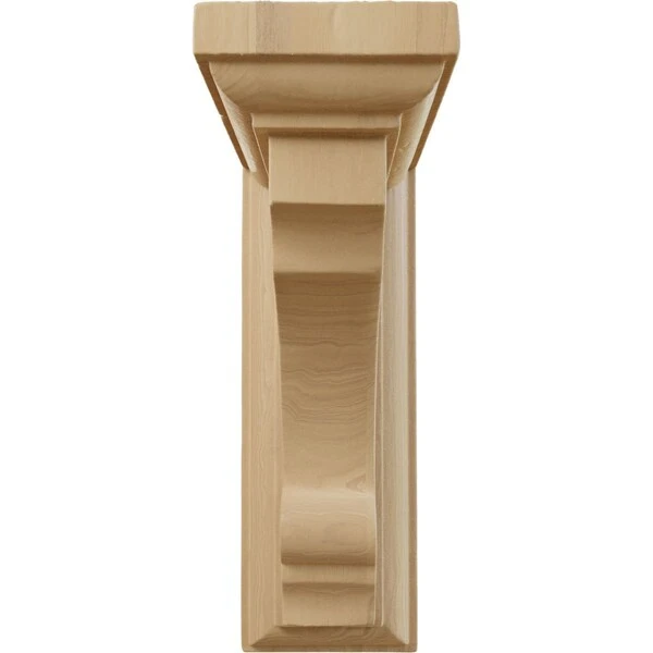 2 1/2"W X 4"D X 6"H Small Thompson Wood Bracket, Cherry 6 2 1/2"W X 4"D X 6"H Small Thompson Wood Bracket, Cherry - Image 4