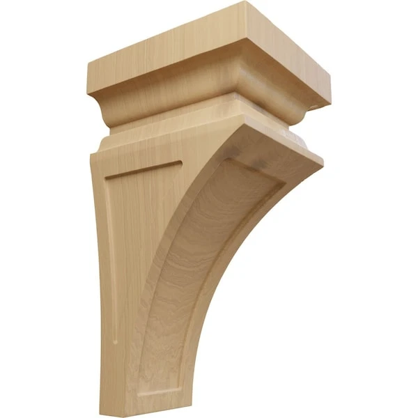 7"W X 7 3/4"D X 14"H Jumbo Nevio Wood Corbel, Cherry 3 7"W X 7 3/4"D X 14"H Jumbo Nevio Wood Corbel, Cherry