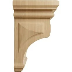 3 1/2"W X 3 3/4"D X 6"H Mini Woodruff Wood Corbel, Cherry -ZORO Materials Sale PCI20Enterprises20dba20Ekena20Millwork 575251xx02xx20caff
