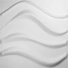 Wave EnduraWall Decorative 3D Wall Panel, White, 19 5/8"W X 19 5/8"H -ZORO Materials Sale PCI20Enterprises20dba20Ekena20Millwork 668357xx38716b