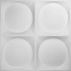 Adonis EnduraWall Decorative 3D Wall Panel, White, 19 5/8"W X 19 5/8"H -ZORO Materials Sale PCI20Enterprises20dba20Ekena20Millwork 668364xx03xx885c99