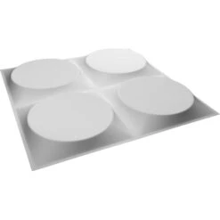 Adonis EnduraWall Decorative 3D Wall Panel, White, 19 5/8"W X 19 5/8"H -ZORO Materials Sale PCI20Enterprises20dba20Ekena20Millwork 668364xx04xx764f5b