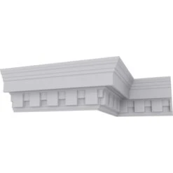 2 7/8"H X 2 5/8"P X 3 3/4"F X 94 1/2"L Dentil Crown Moulding 20 2 7/8"H X 2 5/8"P X 3 3/4"F X 94 1/2"L Dentil Crown Moulding -ZORO Materials Sale PCI20Enterprises20dba20Ekena20Millwork 668542xx04xx80f535