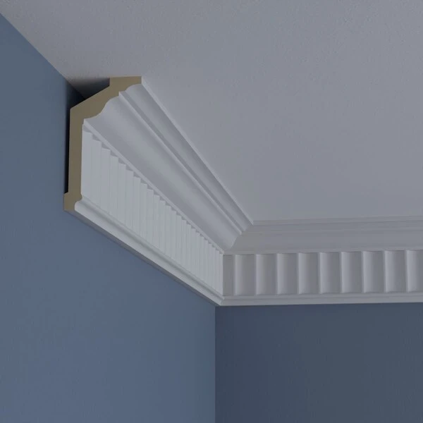 4 3/4"H X 2 3/4"P X 5 1/2"F X 94 1/2"L Lyon Crown Moulding 10 4 3/4"H X 2 3/4"P X 5 1/2"F X 94 1/2"L Lyon Crown Moulding - Image 8