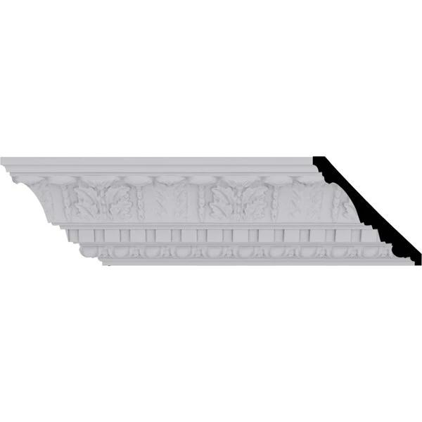 4 3/4"H X 4 3/4"P X 6 3/4"F X 94 1/2"L Wakefield Crown Moulding 3 4 3/4"H X 4 3/4"P X 6 3/4"F X 94 1/2"L Wakefield Crown Moulding
