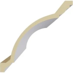 7 7/8"H X 8"P X 11 1/8"F X 94 1/2"L Eris Smooth Crown Moulding -ZORO Materials Sale PCI20Enterprises20dba20Ekena20Millwork 668598xx01xx695630