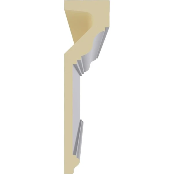 13 3/4"H X 3 1/2"P X 94 1/2"L Standard Moulding 11 13 3/4"H X 3 1/2"P X 94 1/2"L Standard Moulding - Image 9