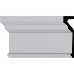 13 3/4"H X 3 1/2"P X 94 1/2"L Standard Moulding