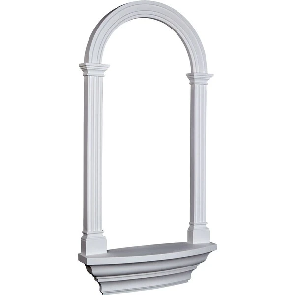 25 3/4"W X 50 1/2"H X 5 7/8"D Carrillo Wall Niche 4 25 3/4"W X 50 1/2"H X 5 7/8"D Carrillo Wall Niche - Image 2