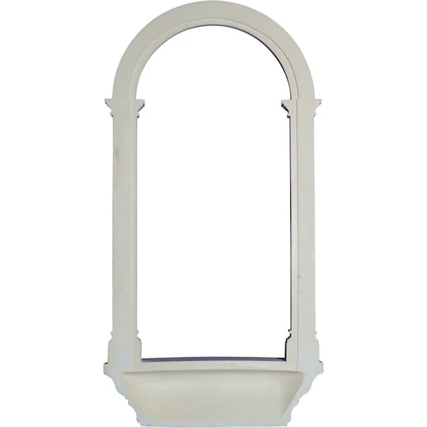 25 3/4"W X 50 1/2"H X 5 7/8"D Carrillo Wall Niche 5 25 3/4"W X 50 1/2"H X 5 7/8"D Carrillo Wall Niche - Image 3