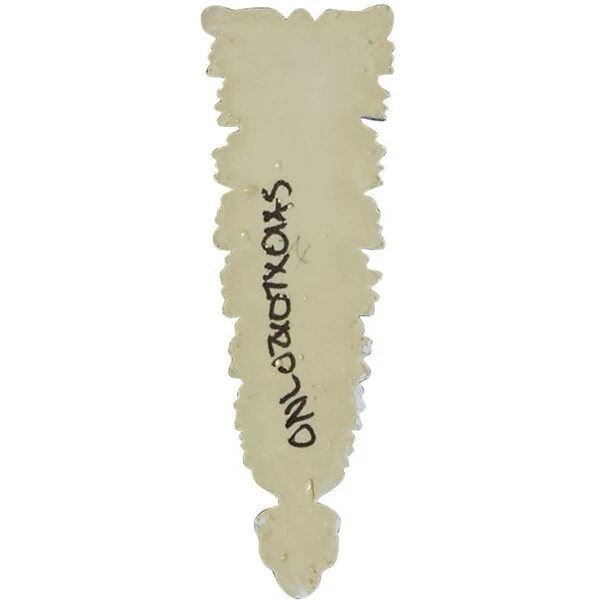 2 3/8"W X 6 7/8"H X 5/8"P Ashford Leaf Onlay 4 2 3/8"W X 6 7/8"H X 5/8"P Ashford Leaf Onlay - Image 2