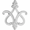 9 7/8"W X 11 7/8"H X 1 7/8"P Fleur De Lis Onlay -ZORO Materials Sale PCI20Enterprises20dba20Ekena20Millwork 669243xx7d0275