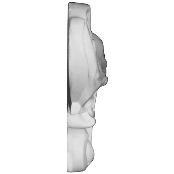 3 5/8"W X 9 1/2"H X 7/8"P Robin Scroll Onlay, Left 4 3 5/8"W X 9 1/2"H X 7/8"P Robin Scroll Onlay, Left - Image 2