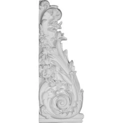 17 1/4"W X 6 1/4"H X 1 1/8"P Logan Onlay, Left