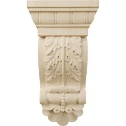 5 1/8"W X 2 3/4"D X 9 3/4"H Thin Flowing Acanthus Corbel, Rubberwood 8 5 1/8"W X 2 3/4"D X 9 3/4"H Thin Flowing Acanthus Corbel, Rubberwood -ZORO Materials Sale PCI20Enterprises20dba20Ekena20Millwork 704525xx01xxad9713
