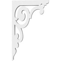 Hurley Architectural Grade PVC Bracket, 5/8"W X 5 1/2"D X 9"H -ZORO Materials Sale PCI20Enterprises20dba20Ekena20Millwork 813295xx02xx5ee726