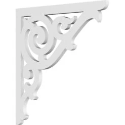 Athens Architectural Grade PVC Bracket, 5/8"W X 16"D X 16"H