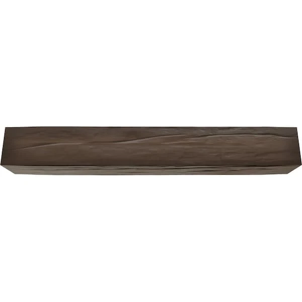 3-Sided (U-beam) Riverwood Endurathane Faux Wood Ceiling Beam, NaturaL Mahogany, 10"W X 6"H X 20'L 7 3-Sided (U-beam) Riverwood Endurathane Faux Wood Ceiling Beam, NaturaL Mahogany, 10"W X 6"H X 20'L - Image 5